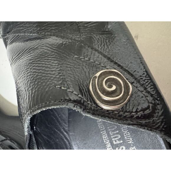 Mephisto Relax Clogs Black Leather Comfort Slip On Shoes - Picture 7 of 8